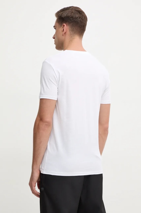 Памучна тениска Armani Exchange 8NZT75.ZJA5Z.NOS бял AA00