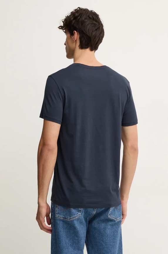 Дрехи Памучна тениска Armani Exchange 8NZT75.ZJA5Z.NOS тъмносин