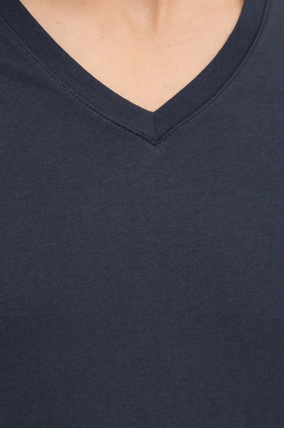 Памучна тениска Armani Exchange тъмносин 8NZT75.ZJA5Z.NOS