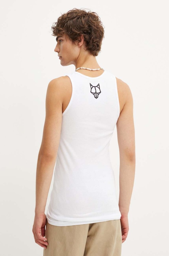 Odzież Naked Wolfe t-shirt gothic.tank biały