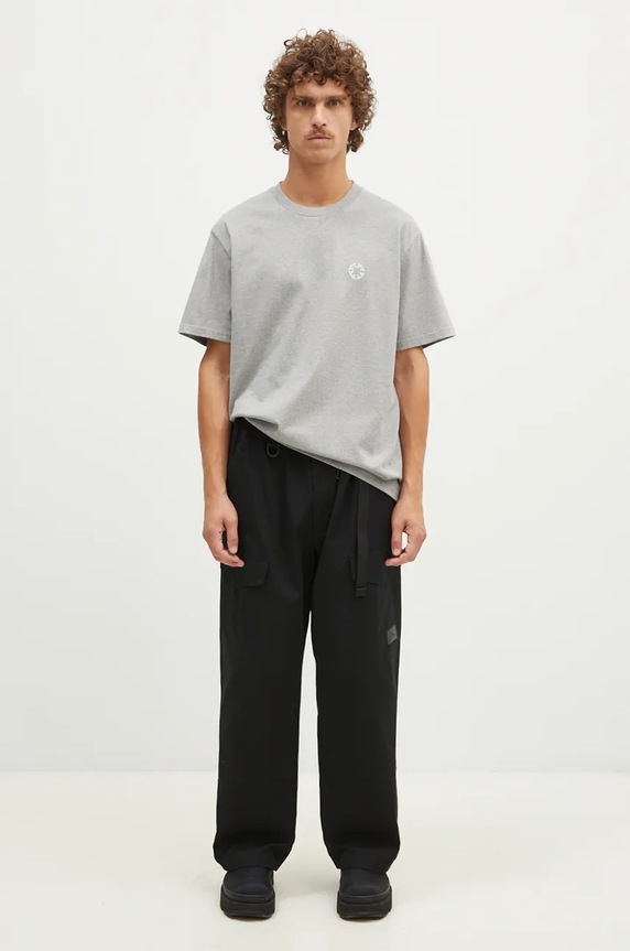 1017 ALYX 9SM t-shirt in cotone Regular Fit Crewneck Tee AAMTS0484FA01 grigio