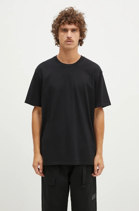 Bavlněné tričko 1017 ALYX 9SM Regular Fit Crewneck Tee regular černá AAMTS0484FA01