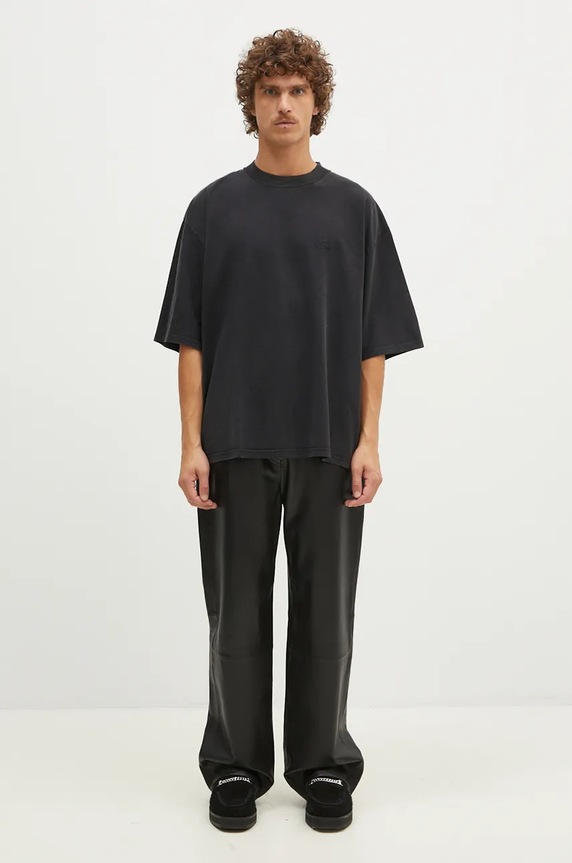 1017 ALYX 9SM t-shirt in cotone Oversized Crewneck Tee AAMTS0486FA01 nero