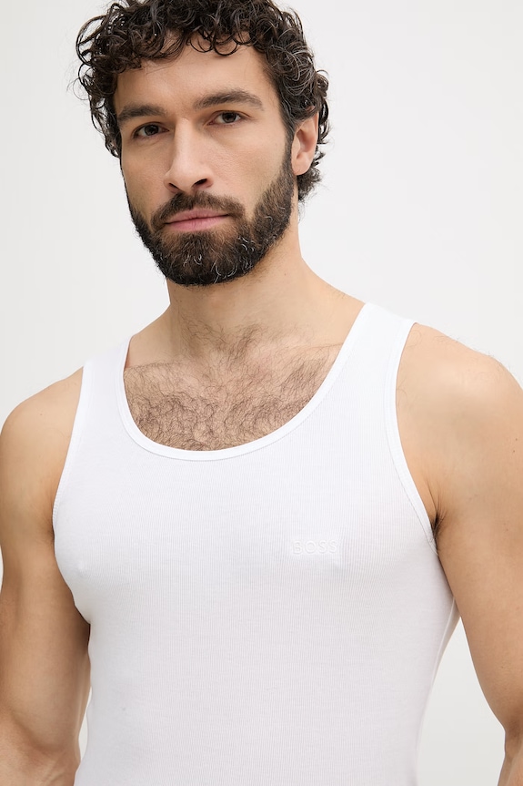 BOSS топ для мужчин из хлопка TankTop3P RibClassic 3 шт. 50542132