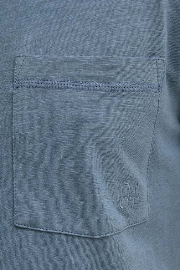 Marc O'Polo tricou din bumbac M23217651204 albastru