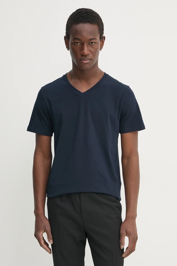 Filippa K tricou uni bleumarin 28908.FK