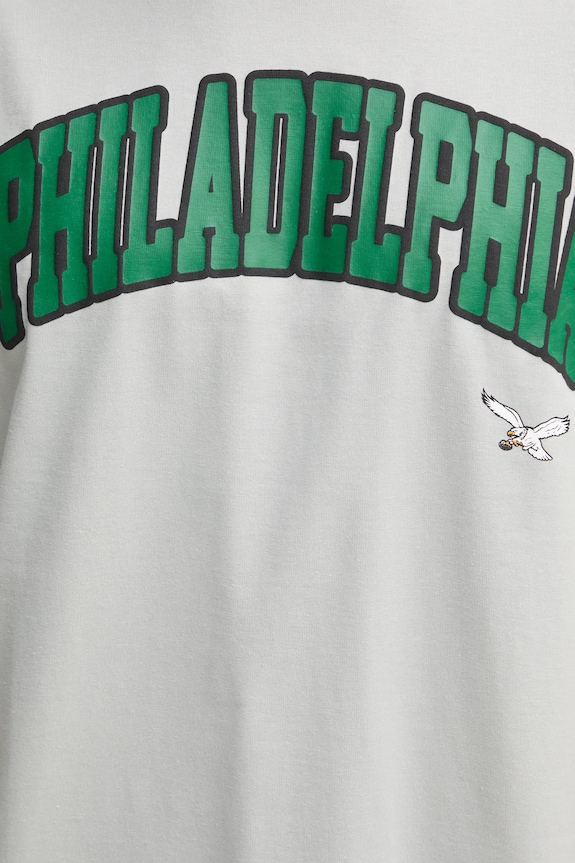 Bavlněné tričko Nike Philadelphia Eagles 01AY.09D.Q86.NP1 šedá