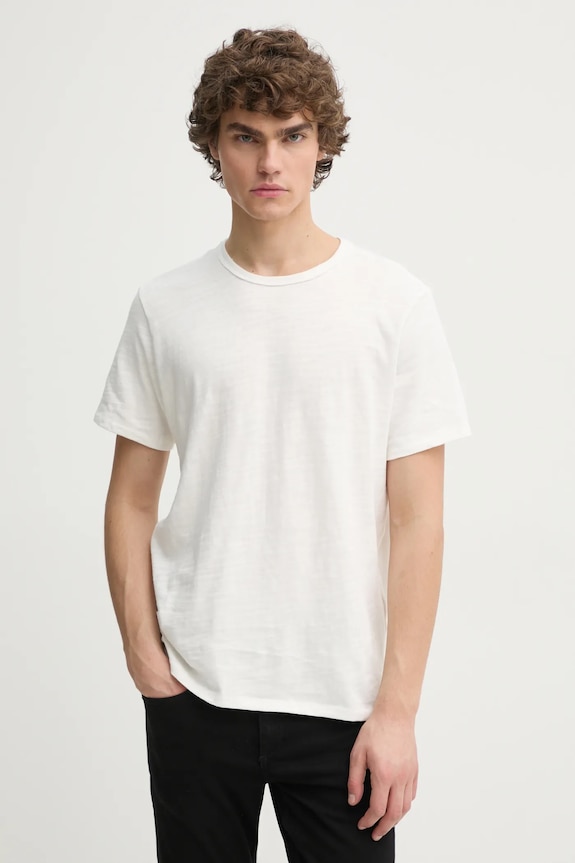 Pamučna majica Rag & Bone bez uzorka bijela M000T046G