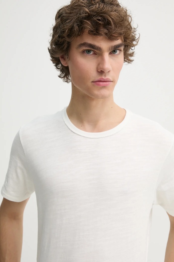 Pamučna majica Rag & Bone bijela M000T046G