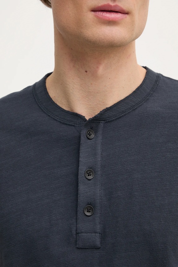 Rag & Bone t-shirt bawełniany M000T906G granatowy