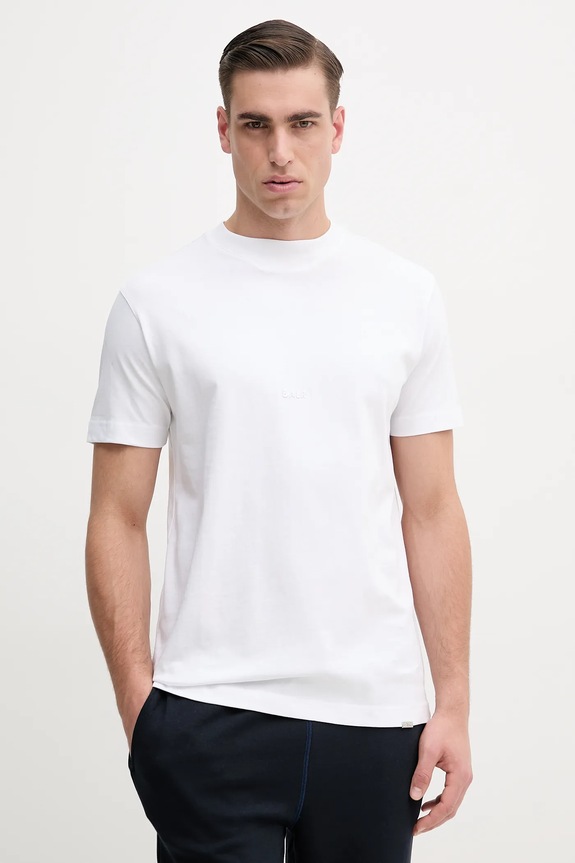 BALR. t-shirt bawełniany bawełna biały B1112.1281.NOS