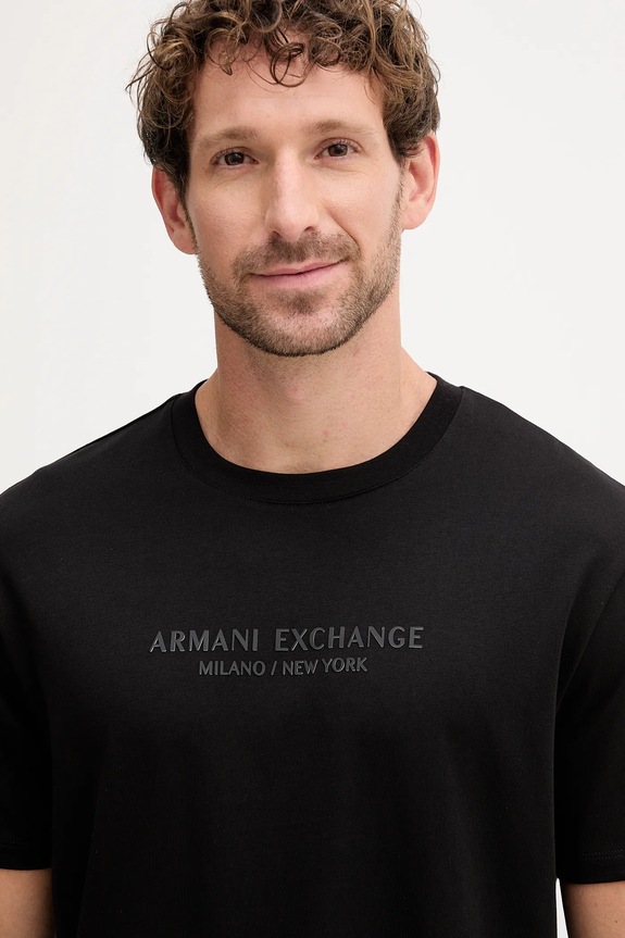 Odjeća Pamučna majica Armani Exchange XM001280.AF10361.NOS crna
