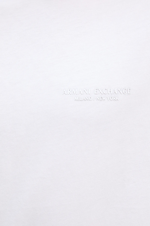 Armani Exchange tricou din bumbac alb XM001281.AF10361.NOS