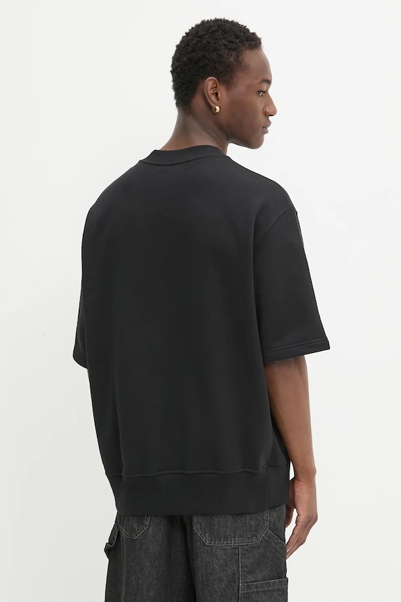 Abbigliamento Diesel t-shirt in cotone S-COOLING-L1 A11580.0BMBJ nero