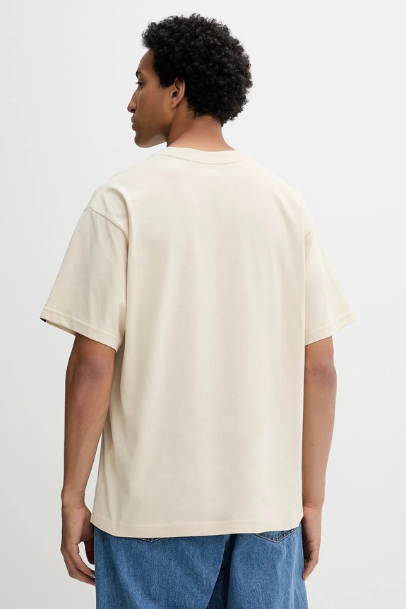 Odzież Vans t-shirt bawełniany VN000P1P2N11 beżowy