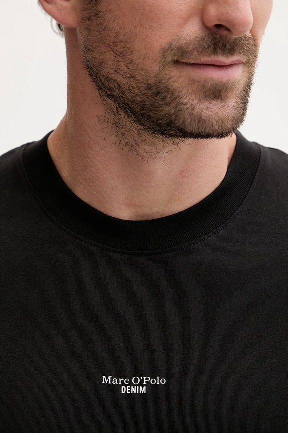 Marc O'Polo tricou din bumbac negru 5000006275