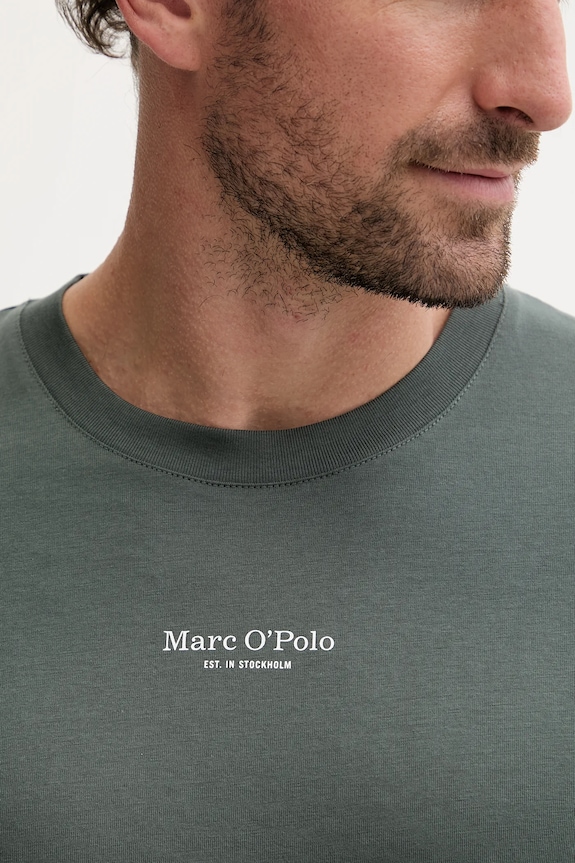 Marc O'Polo tricou din bumbac verde 5000009408