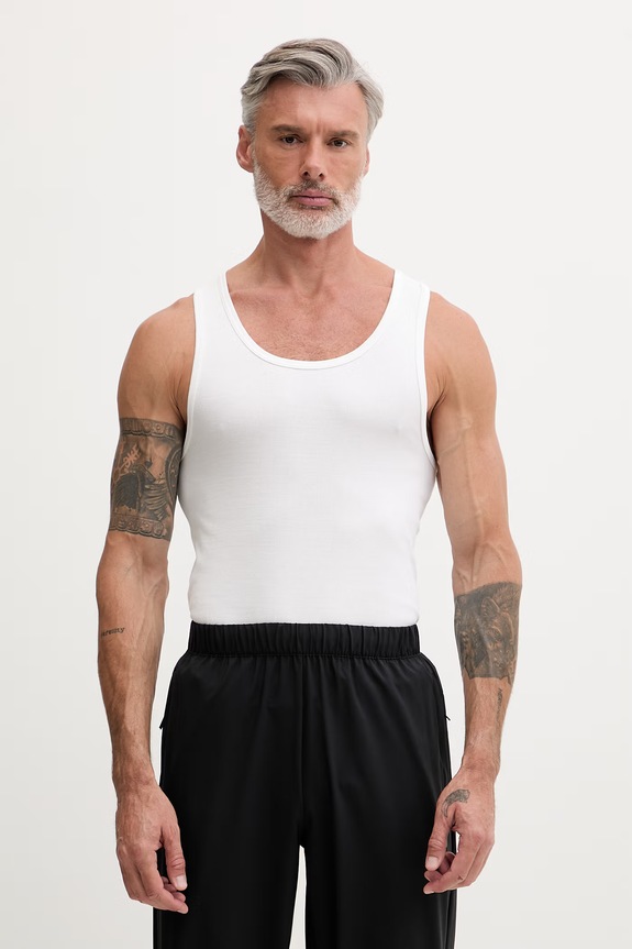 Nike top pánsky s bavlnou 2-pak biela NQ00KE1274