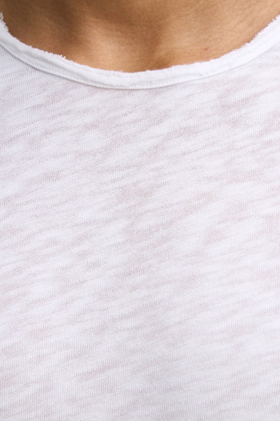 Bombažna kratka majica American Vintage MSON25TG bela