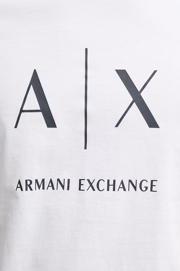 Armani Exchange tričko pánske bavlnené XM002683.AF10356.NOS biela