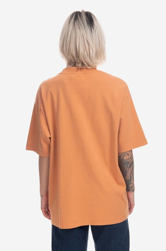 Drôle de Monsieur cotton T-shirt NFPM TS100 TS100.PEACH