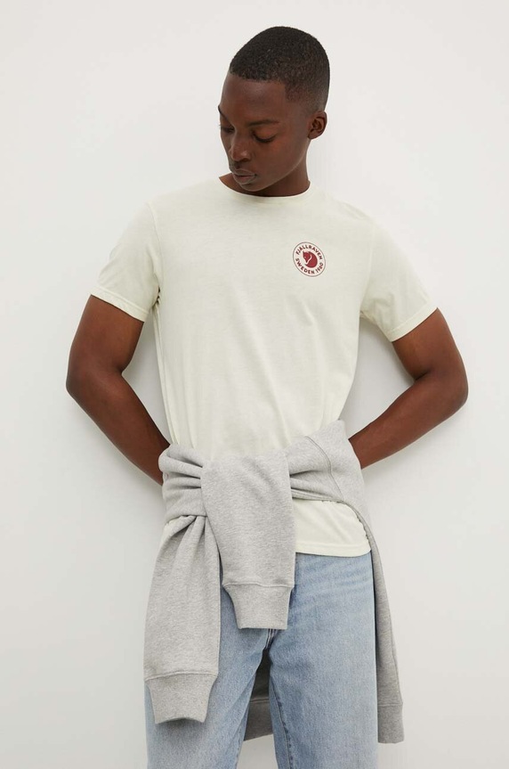 Tričko Fjallraven 1960 Logo T-shirt béžová F87313.113