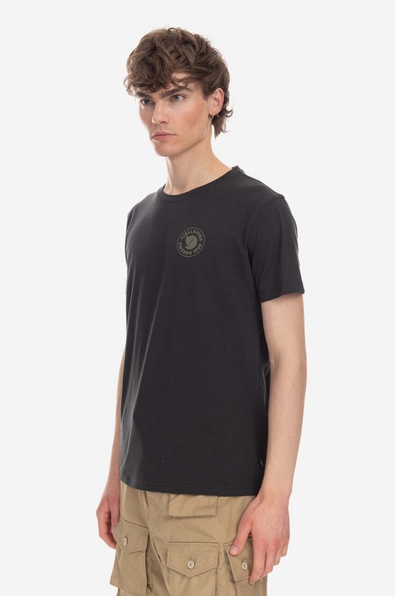 Ρούχα Μπλουζάκι Fjallraven 196 Logo NHL Pittsburgh Penguins 1960 Logo F87313.550 μαύρο