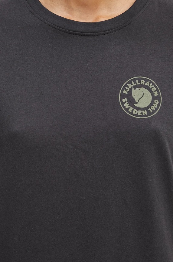 Abbigliamento Fjallraven t-shirt 1960 Logo F87313.550 nero