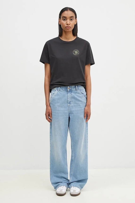Fjallraven t-shirt 1960 Logo nero F87313.550