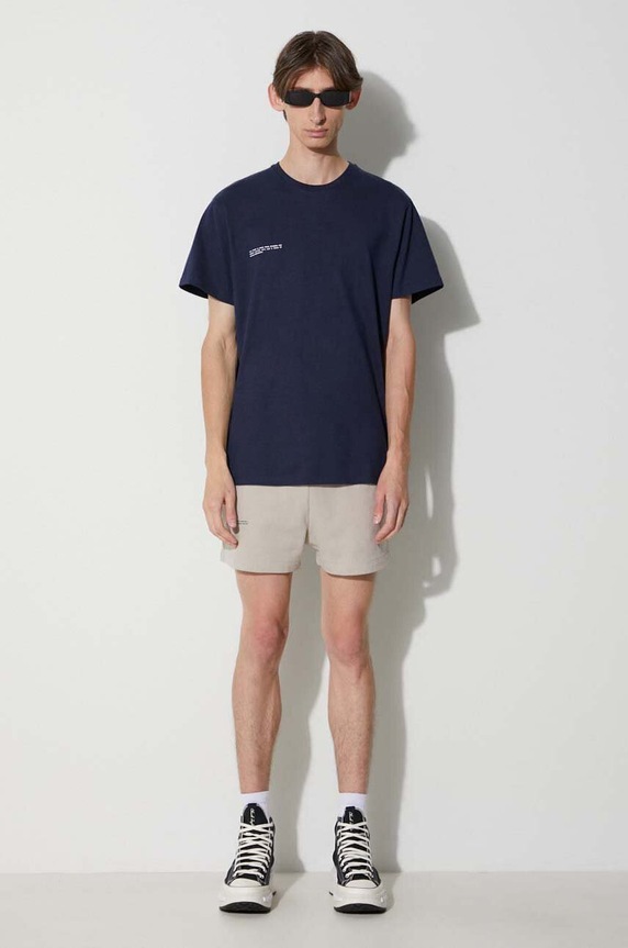 Pangaia t-shirt granatowy 10000288