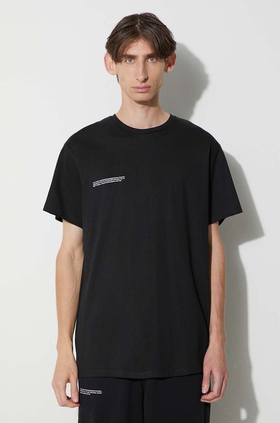 Pangaia t-shirt 10000288 czarny AA00