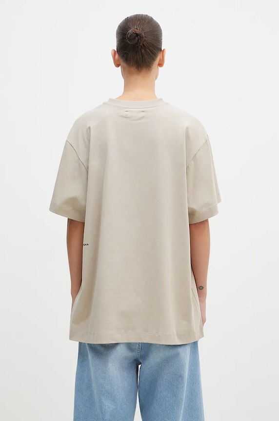 Abbigliamento Pangaia t-shirt in cotone 10000287 beige
