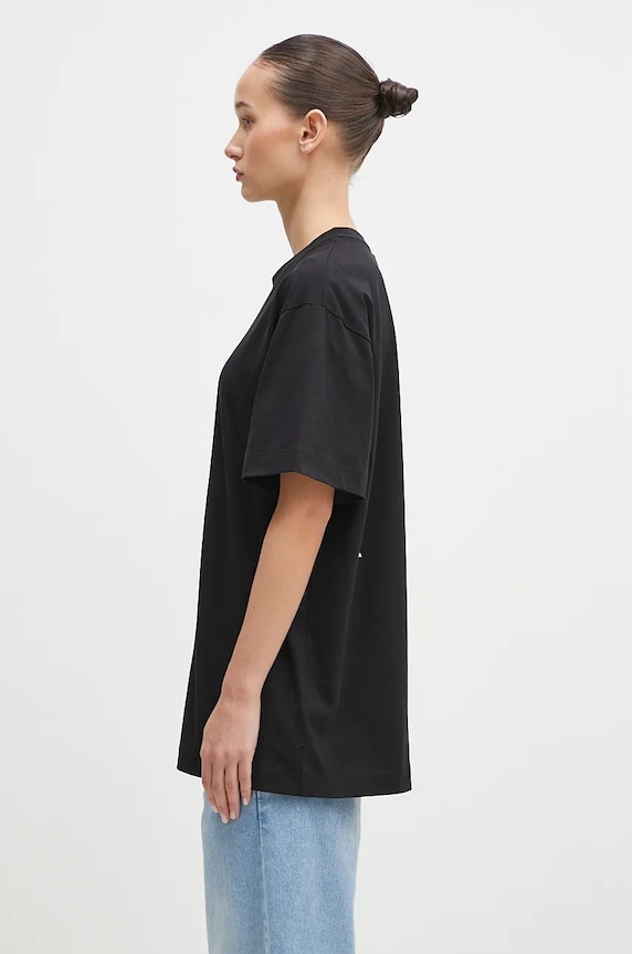 Pangaia cotton t-shirt 10000287 black AA00