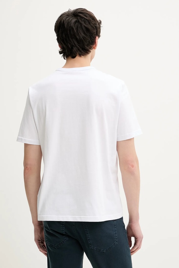 Diesel t-shirt bawełniany T-ADJUST-MICRODIV T-SHIRT biały A14931.0NIAX