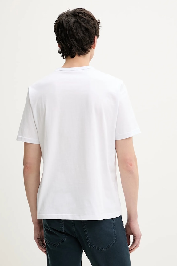 Diesel t-shirt bawełniany T-ADJUST-MICRODIV T-SHIRT biały A14931.0NIAX