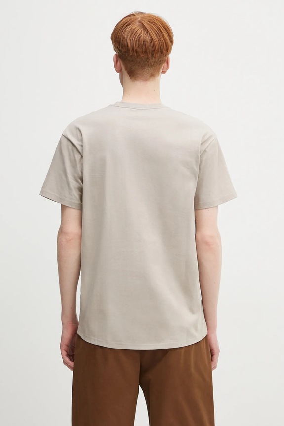 Дрехи Памучна тениска Carhartt WIP S/S Chase T-Shirt I026391.2Q6XX бежов
