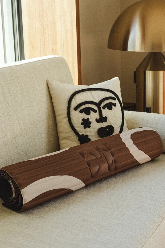 Στρώμα γιόγκα Hercule Studio 190 x 70 x 0,8 cm ML.TA.PB2 καφέ