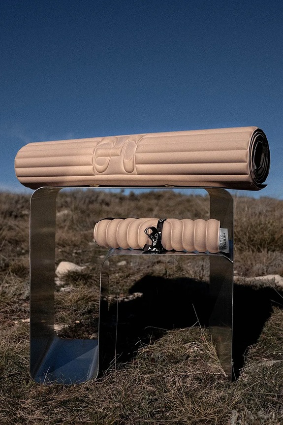 Home SPA Στρώμα γυμναστικής Hercule Studio 37 x 58 x 0,8 cm ML.PG.BE μπεζ