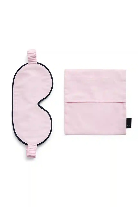 Bombažna spalna maska HAY Outline Sleep Mask roza AE940.D011