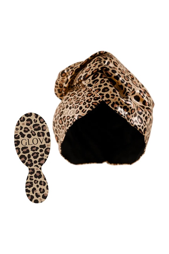 Sada: turban do vlasov a pemza na nohy GLOV Run Wild Ritual viacfarebná 5907440749153