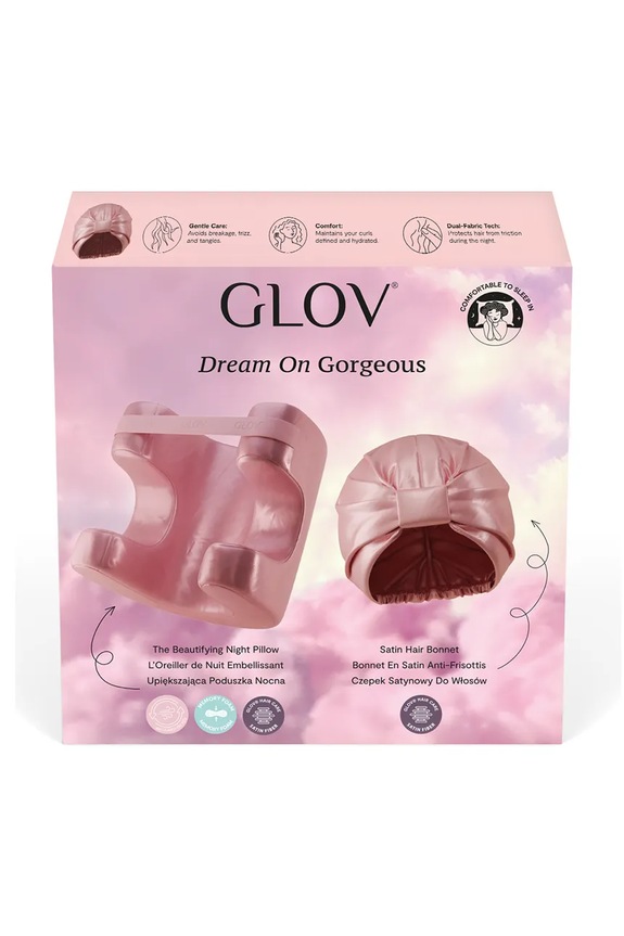 Комплект възглавница против бръчки и тюрбан GLOV Dream On, Gorgeous 5907440749207 многоцветен AA00