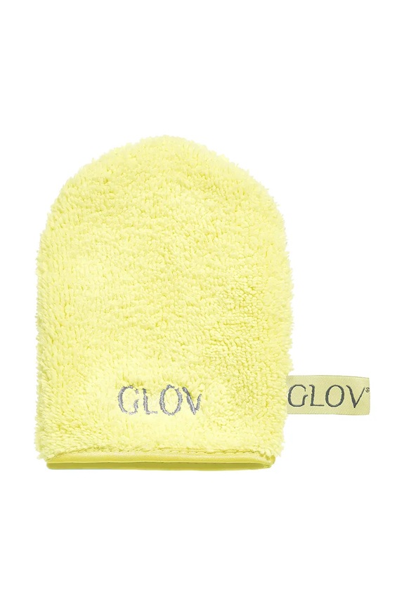 Ръкавица за премахване на грим и почистване на лице само с вода GLOV ICONIC MITT (8 броя) 5907440748958 жълт AA00
