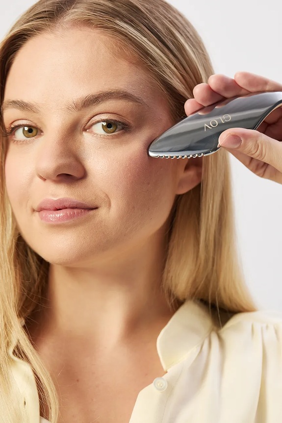 Плочка гуа ша GLOV Face Trainer 5907440749146 черен
