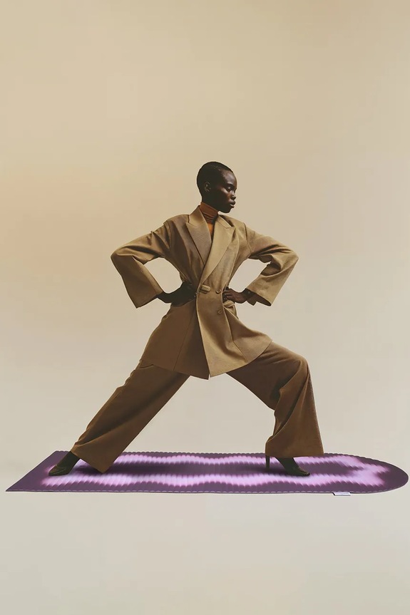 Στρώμα γιόγκα Hercule Studio Archy x Univers Uchronia 190 x 68 cm ML.TA.UCH.WR πολύχρωμο