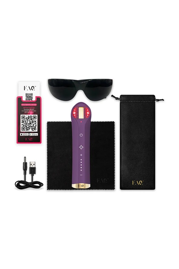 FOREO dispozitiv de terapie cu lumină cu spectru complet FAQ 501 F0532 violet AA00