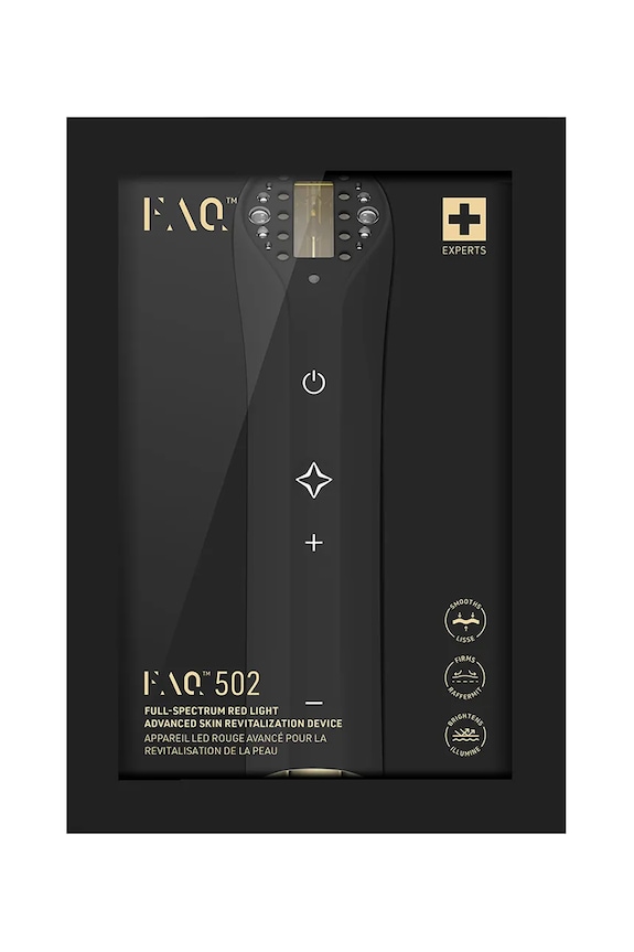 Home SPA FOREO dispozitiv de terapie cu lumină roșie nir FAQ 502 F0549 negru