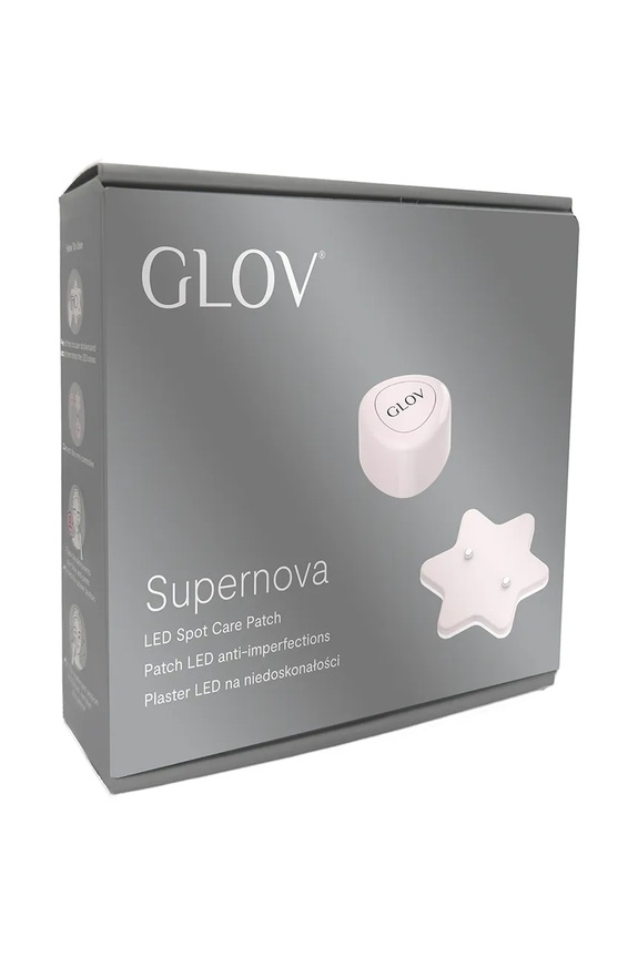 Home SPA Glov LED bodové ošetrenie pre nedokonalosti pleti z plastu 5907440749658 ružová