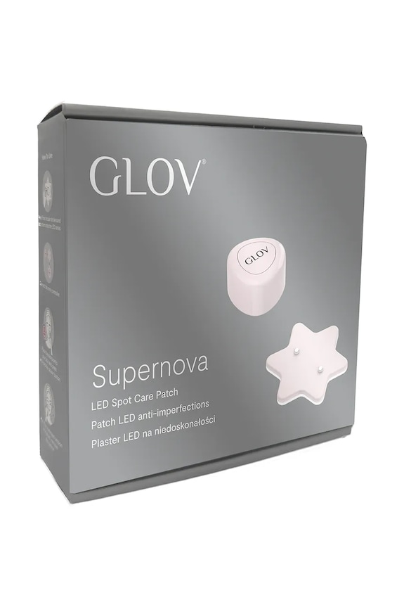 Home SPA Glov LED bodové ošetrenie pre nedokonalosti pleti z plastu 5907440749658 ružová