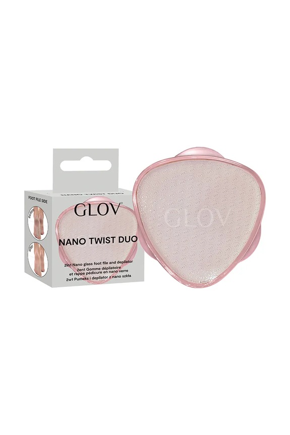 Glov depilator do ciała różowy 5907440748453