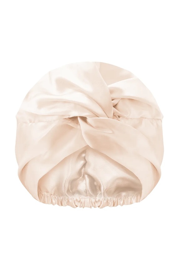 Glov turban do włosów z materiału tekstylnego żółty 5907440746312